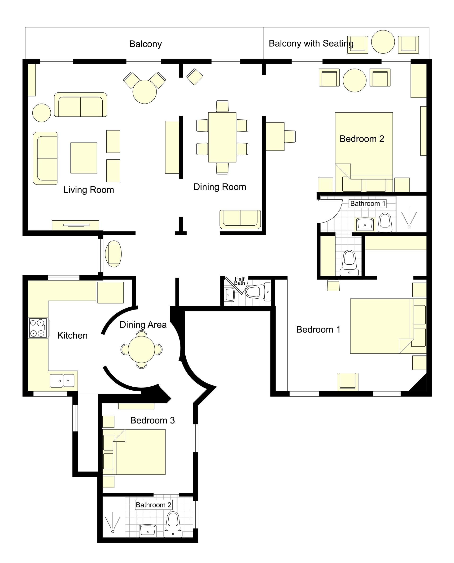 Cavailles Floorplan